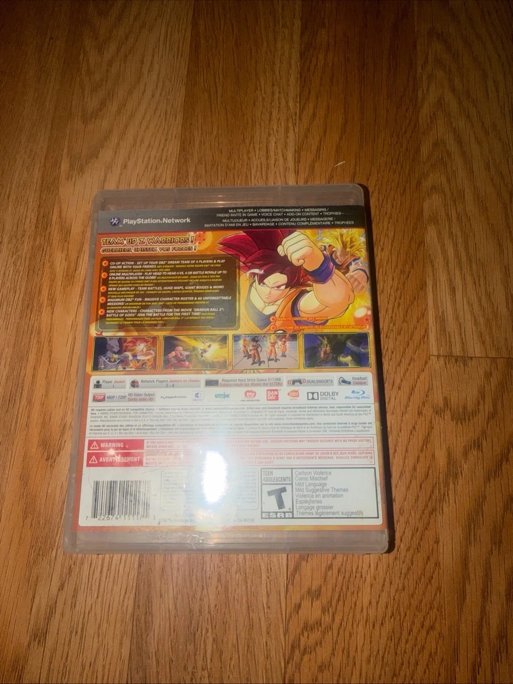 Dragon Ball Z: Battle of Z (Sony PlayStation 3, 2014)PS3 Complete No Manual MINT